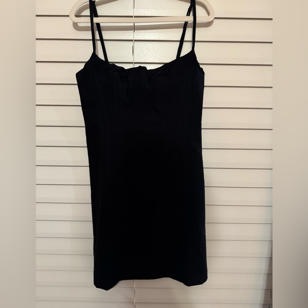 Urban Outfitters Black Fitted Spaghetti Strap Dress BRAND NEW WITH TAGS